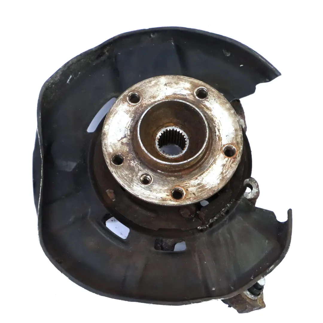 BMW E87 116i N43 2.0 Muelle Trasero Derecho Pierna Freno Suspensión Hub