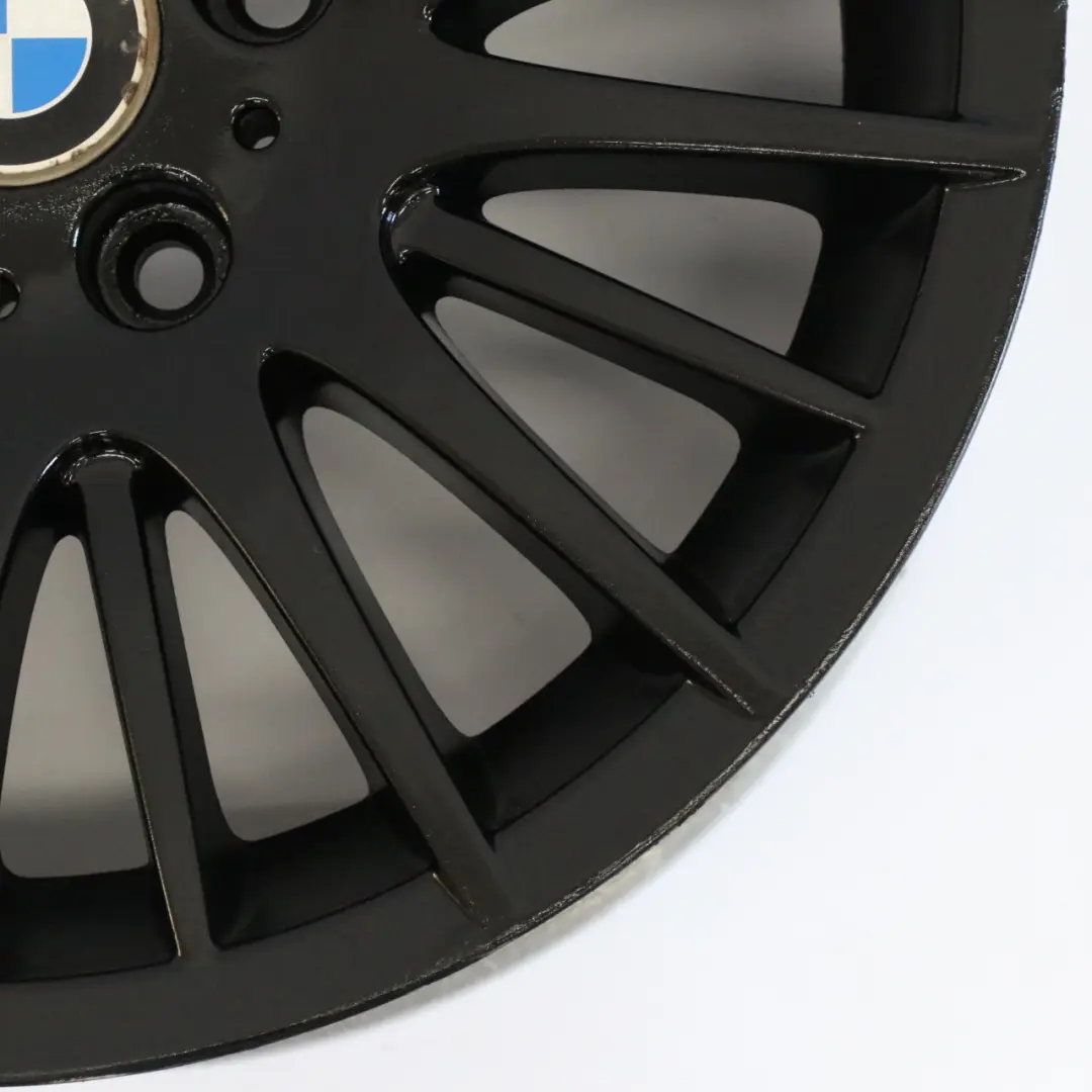 BMW E90 E91 E92 E93 Schwarz Felge 17" Spider Speiche 160 ET:34 8J 6775598