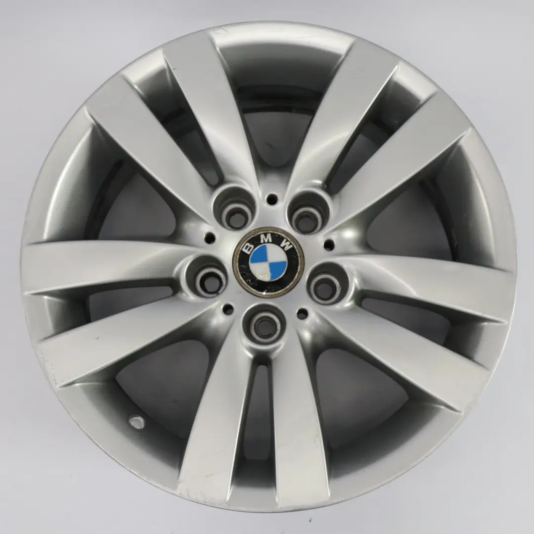 BMW E90 E91 E92 E93 Llanta de Aleacion Plateada 17 " de Doble Radio 161 ET:34 8J