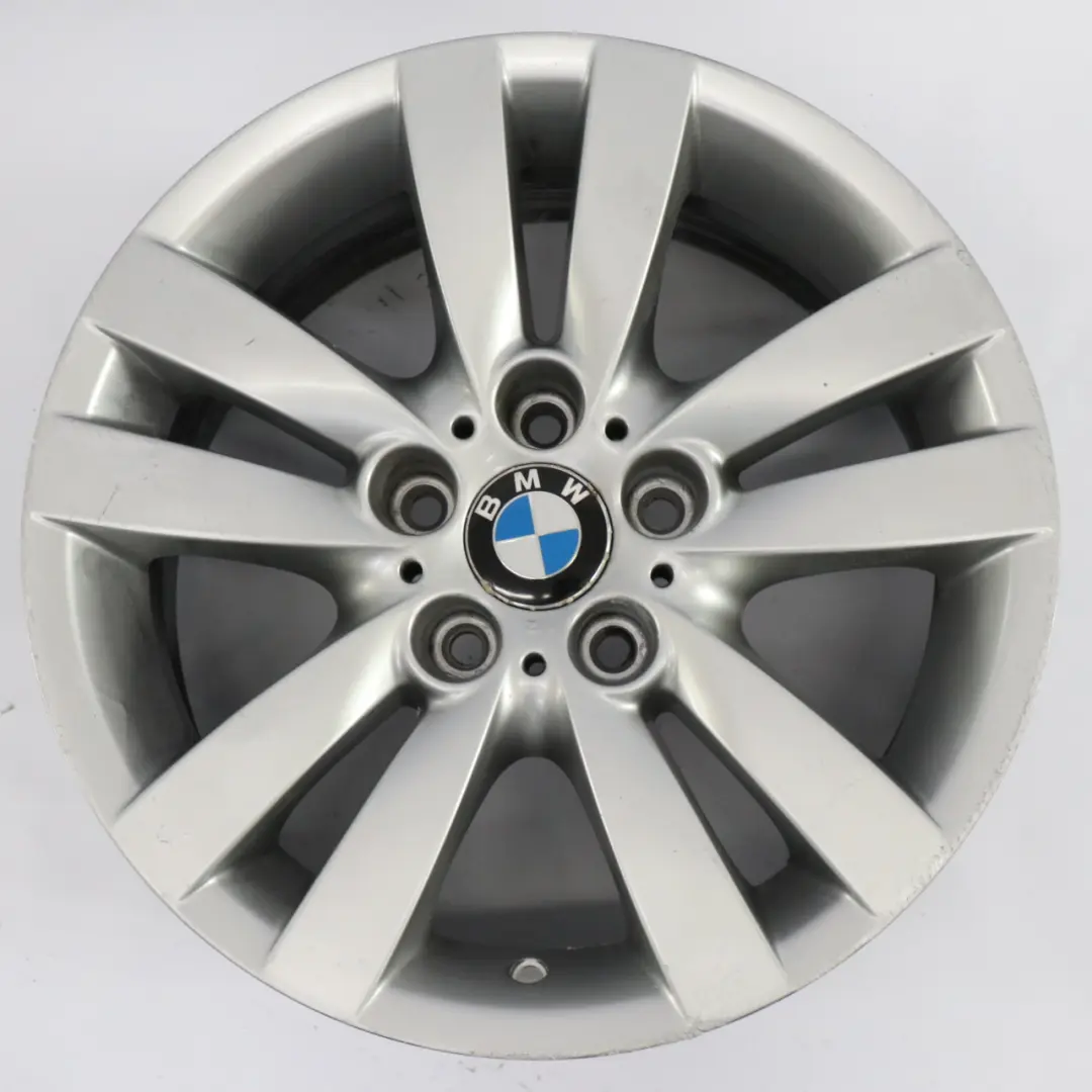 BMW E90 E91 E92 E93 Llanta de Aleacion Plateada 17 "de Doble Radio 161 ET:34 8J