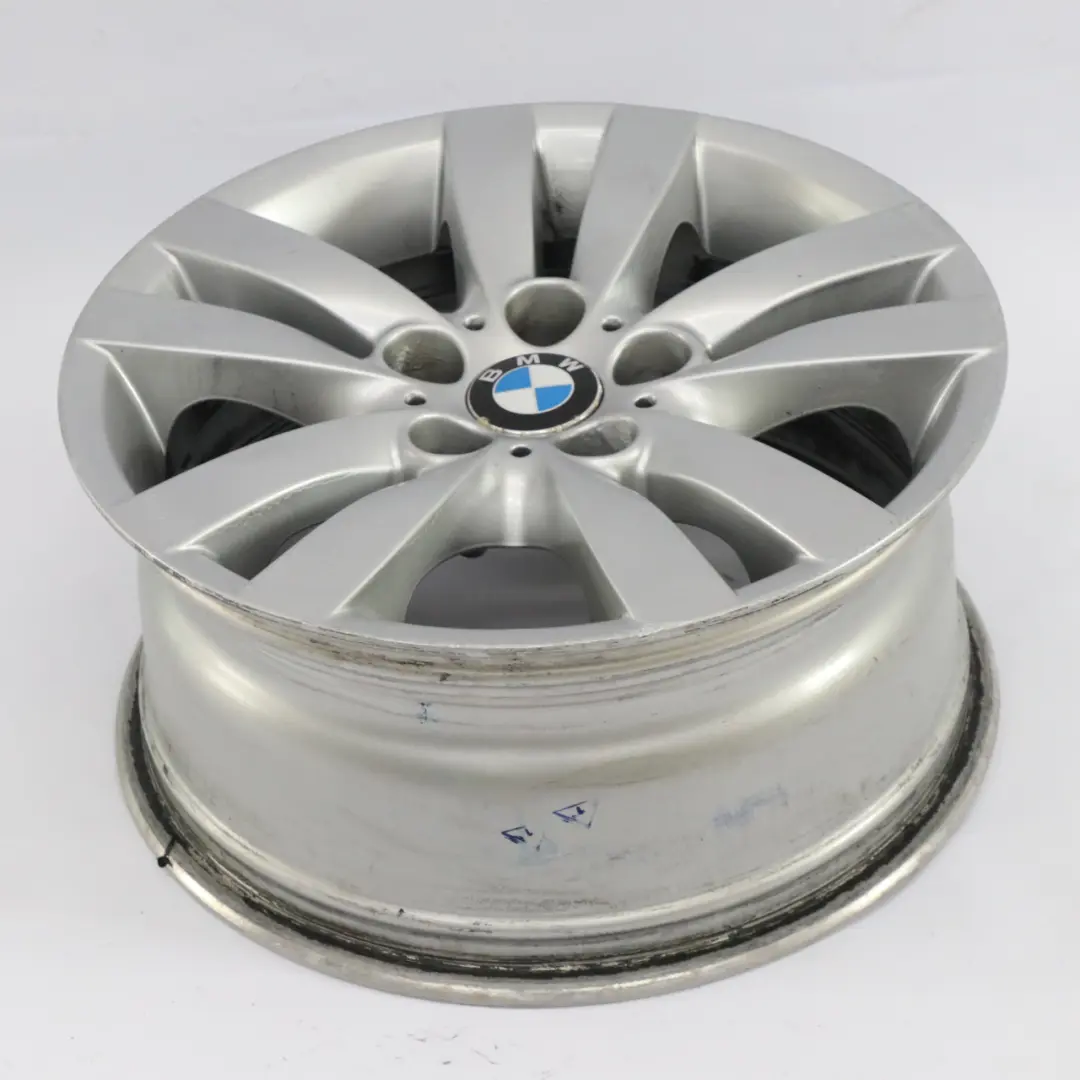 BMW E90 E91 E92 E93 Llanta de Aleacion Plateada 17 "de Doble Radio 161 ET:34 8J