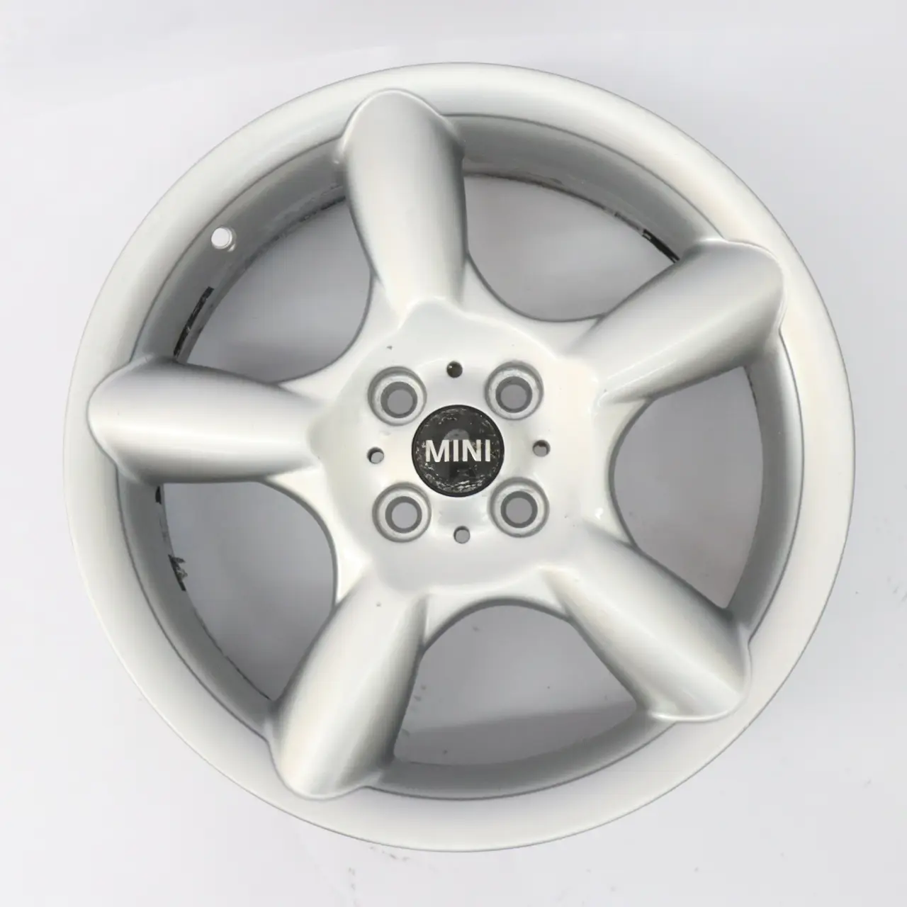 Mini Cooper R50 R55 R56 Silver Wheel Alloy Rim 17" 7J 5 Star Pace Spoke 110