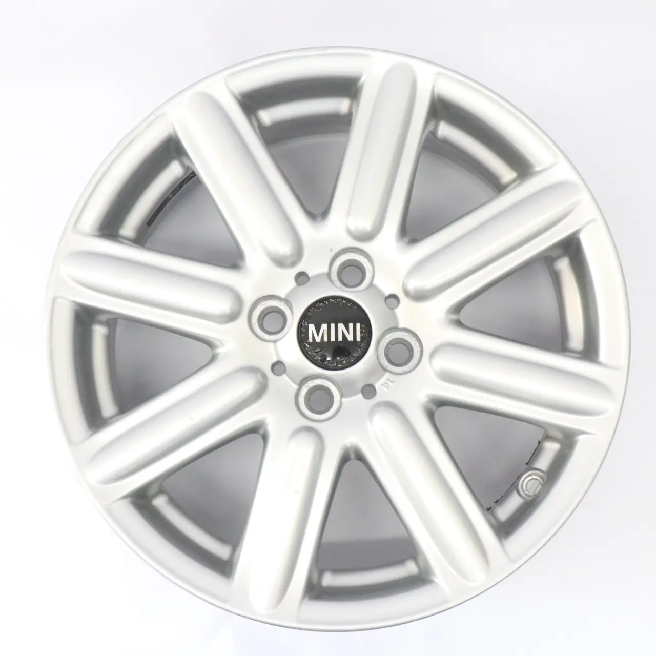 Mini Cooper R55 R56 Silver Wheel Alloy Rim 16" 6,5J ET:48 Rib Spoke 115 6791941