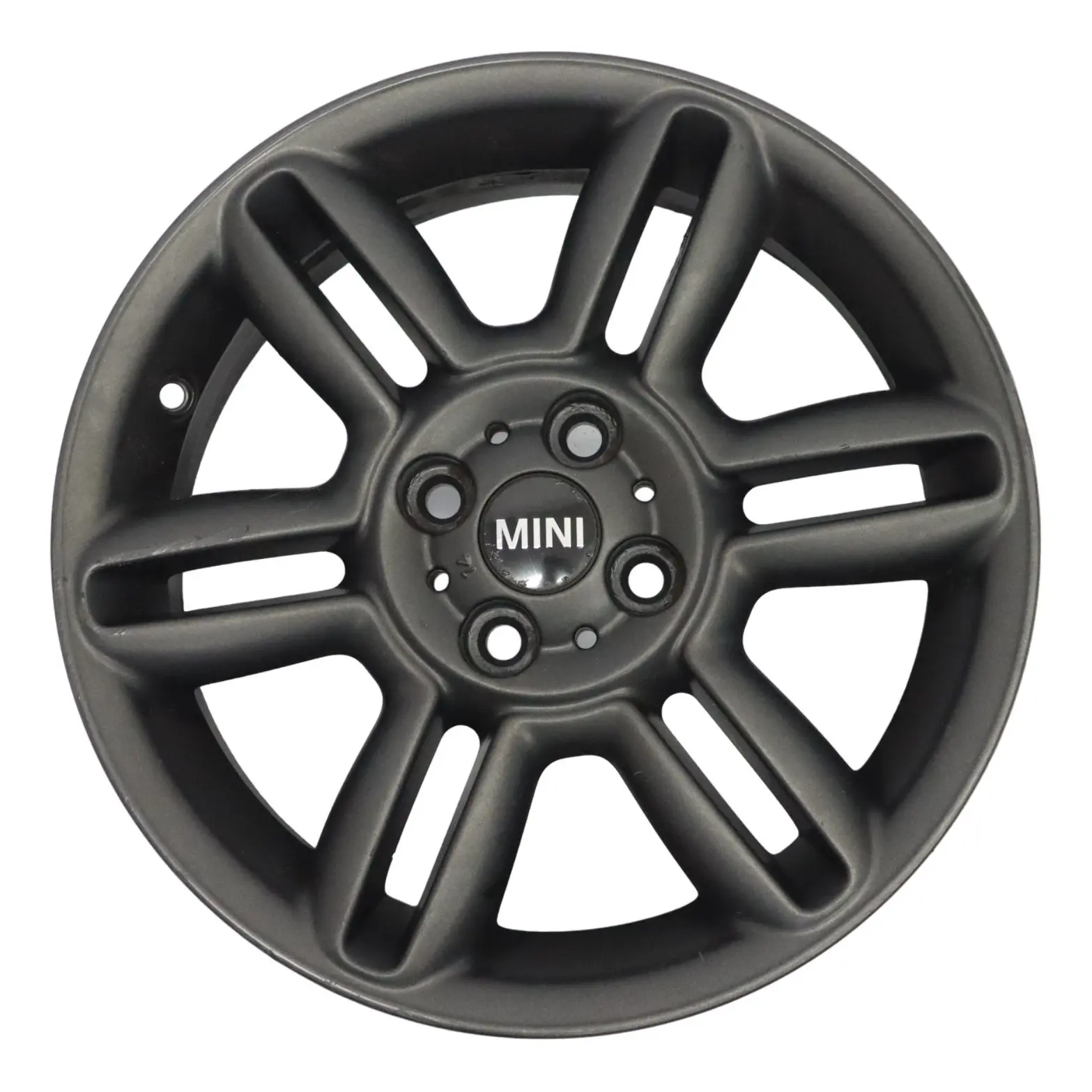 Mini R55 R56 R57 Black Wheel Alloy Rim 16" 6,5J ET:48 Twin Spoke 119 6793404