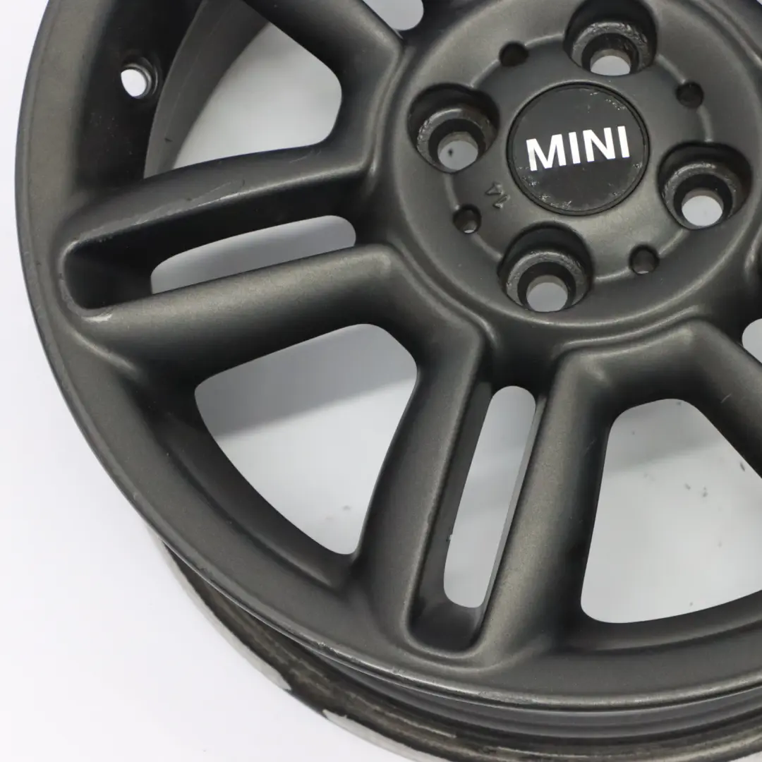 Mini R55 R56 R57 Schwarz Felge 16" 6,5J ET:48 Doppel speiche 119 6793404