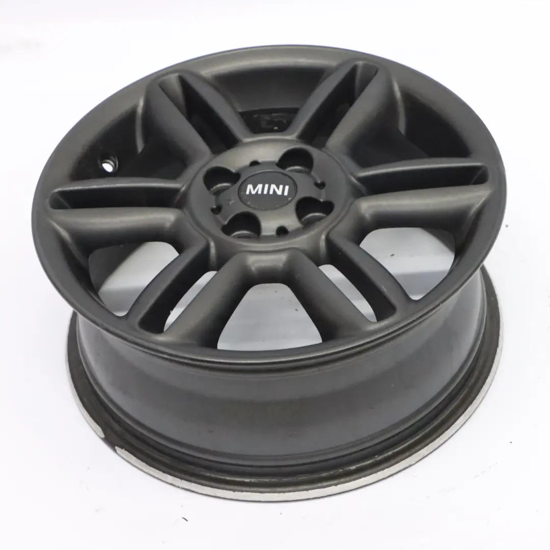 Mini R55 R56 R57 Schwarz Felge 16" 6,5J ET:48 Doppel speiche 119 6793404