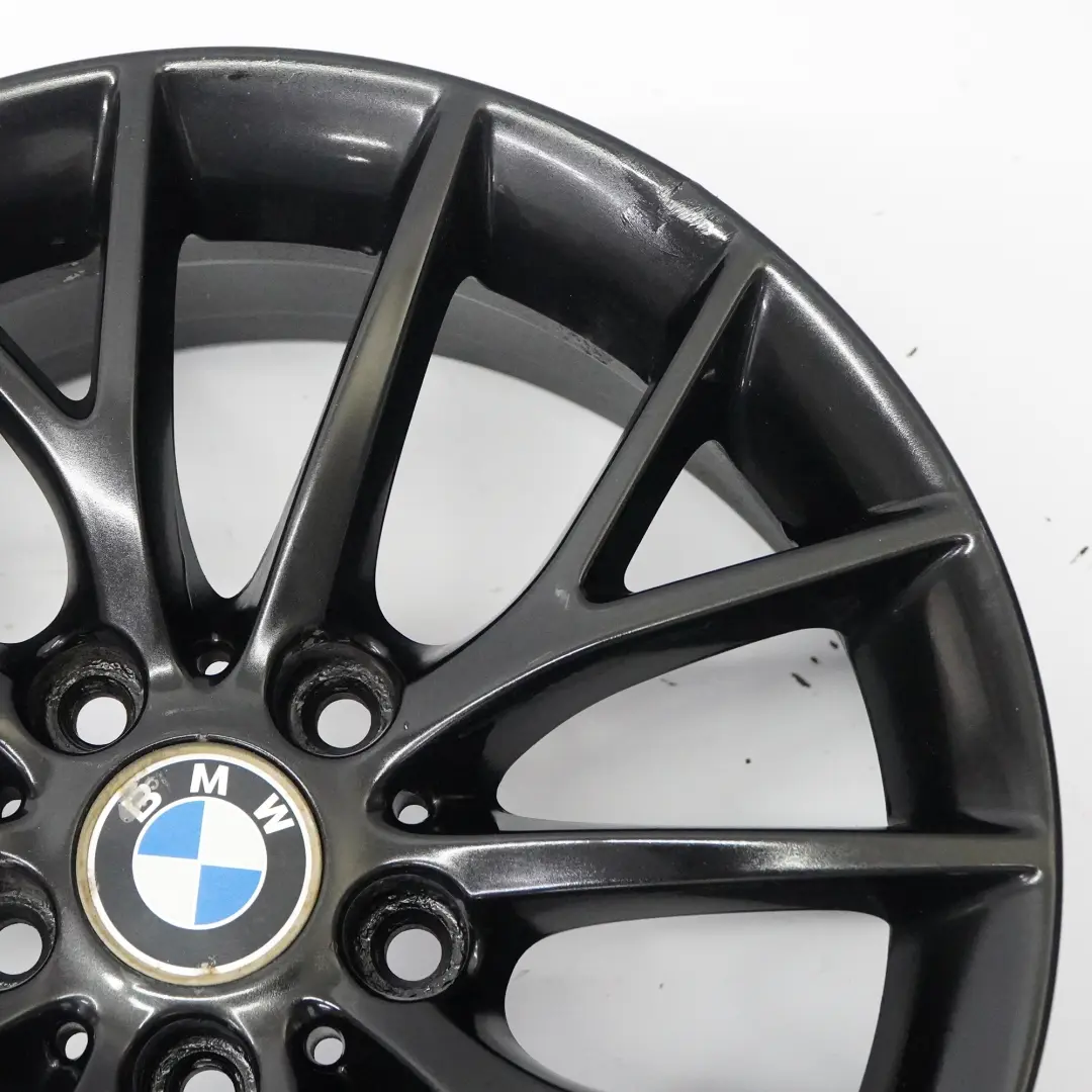 BMW F20 F21 F22 F23 Llanta de aleación negra 17" 7J ET:40 Y-Spoke 380 6796205