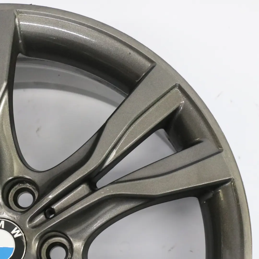 BMW F45 F46 Szara Felga Aluminiowa 18" Y Spoke 484 ET:57 8J 6855093