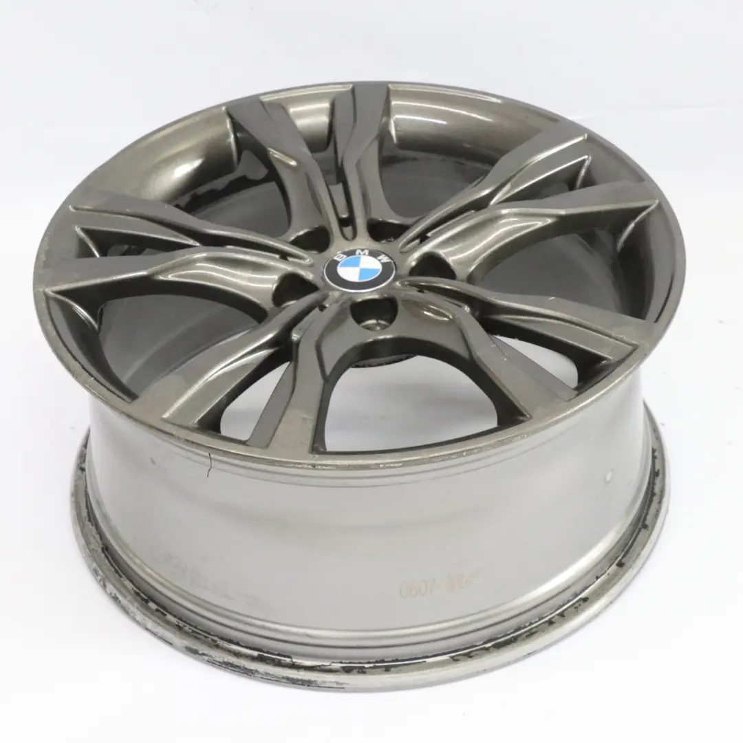 BMW F45 F46 Szara Felga Aluminiowa 18" Y Spoke 484 ET:57 8J 6855093