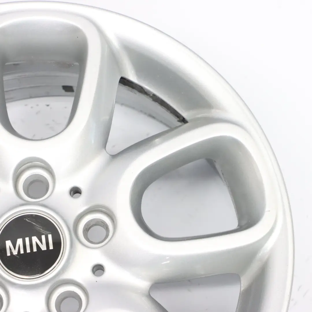 Mini Cooper F55 F56 Silberne Leichtmetallfelge 16" Loop Speiche 494 6,5J ET:54