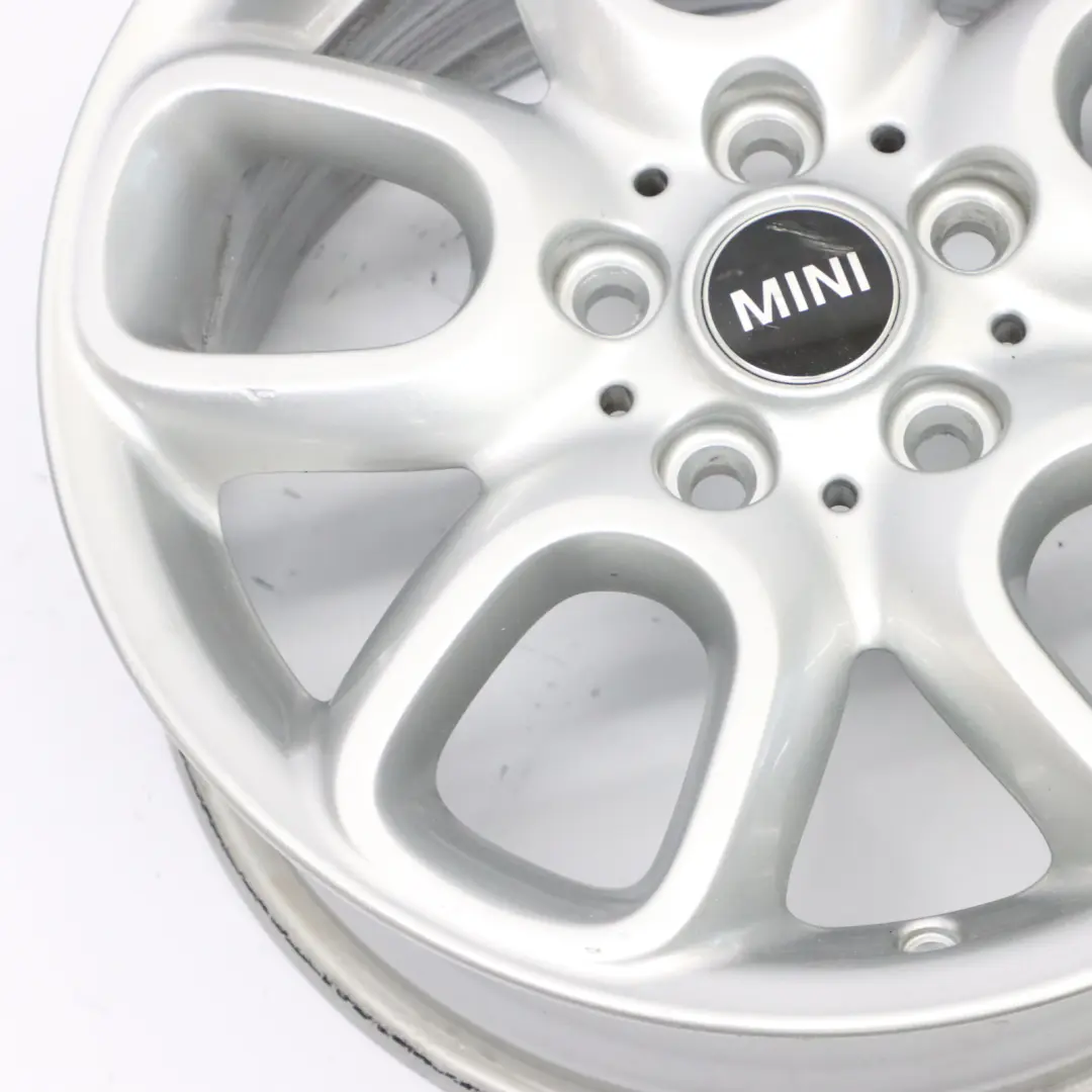 Mini Cooper F55 F56 Silberne Leichtmetallfelge 16" Loop Speiche 494 6,5J ET:54