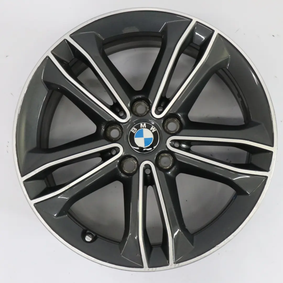 BMW F40 F44 F45 F46 Wheel Alloy Rim 17" 7,5J ET:54 Double Spoke 549 6856087