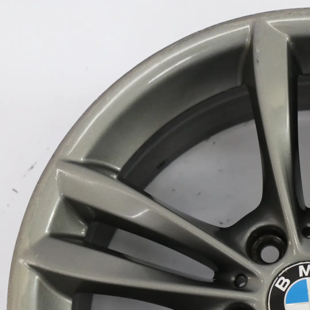 BMW F30 F31 F34 LCI Gris Llanta de aleación 18" V Spoke 658 8J ET:34 6866306