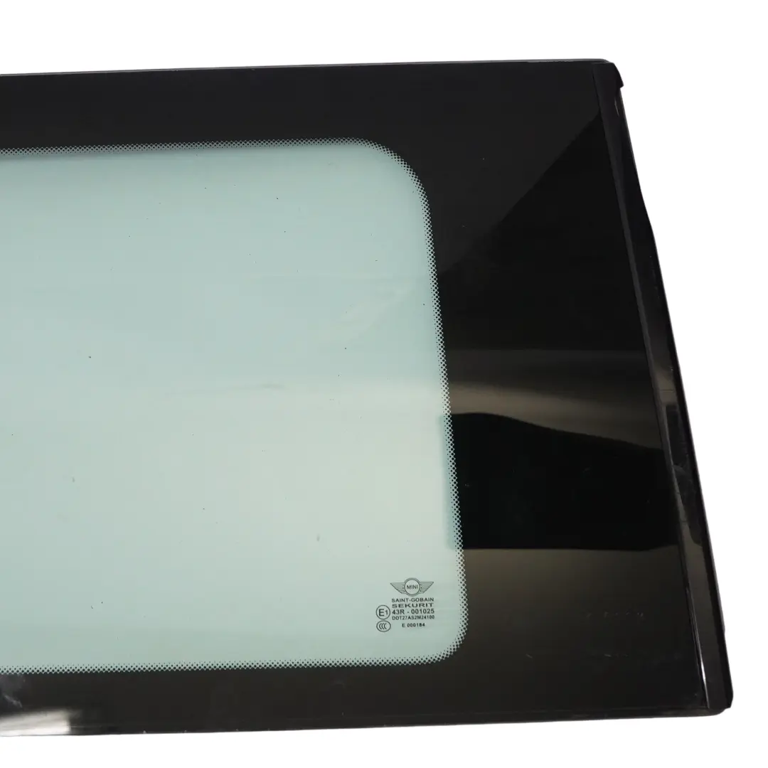 Mini R50 R53 Side Quarter Window Glass Rear Right O/S Green AS2 TV 7112302