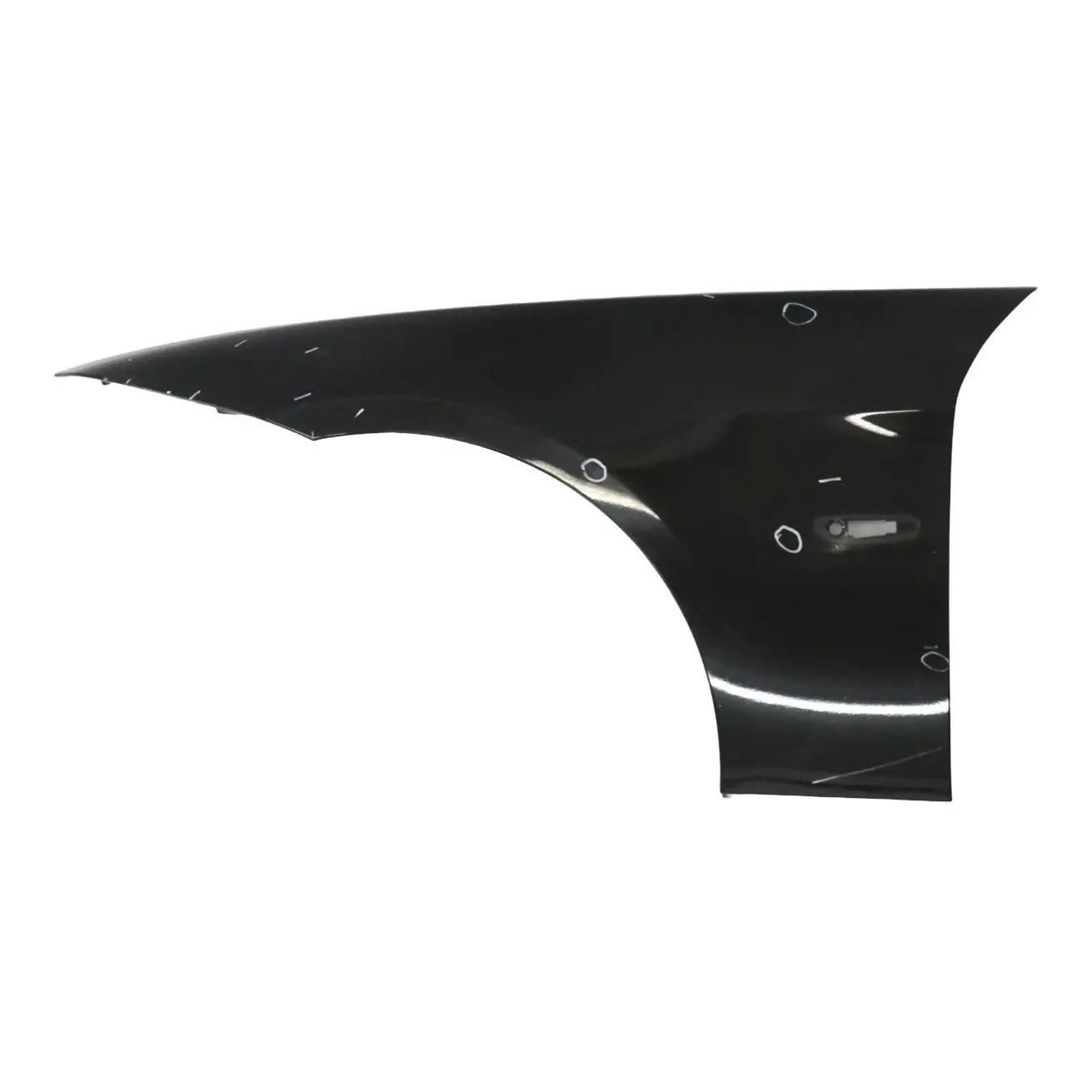 BMW E90 E91 Side Panel Front Left N/S Fender Wing Schwarz 2 Black - 668