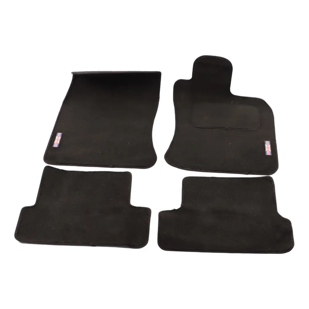 Mini F50 F53 Floor Mats Interior Velours Front Rear Footwell Cover Set 2408522