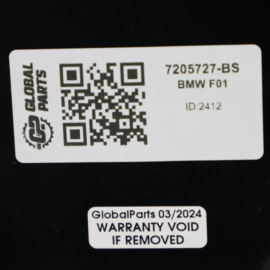 BMW F01 LCI Finisseur Couvercle de coffre Noir saphir métallisé - 475 7205727