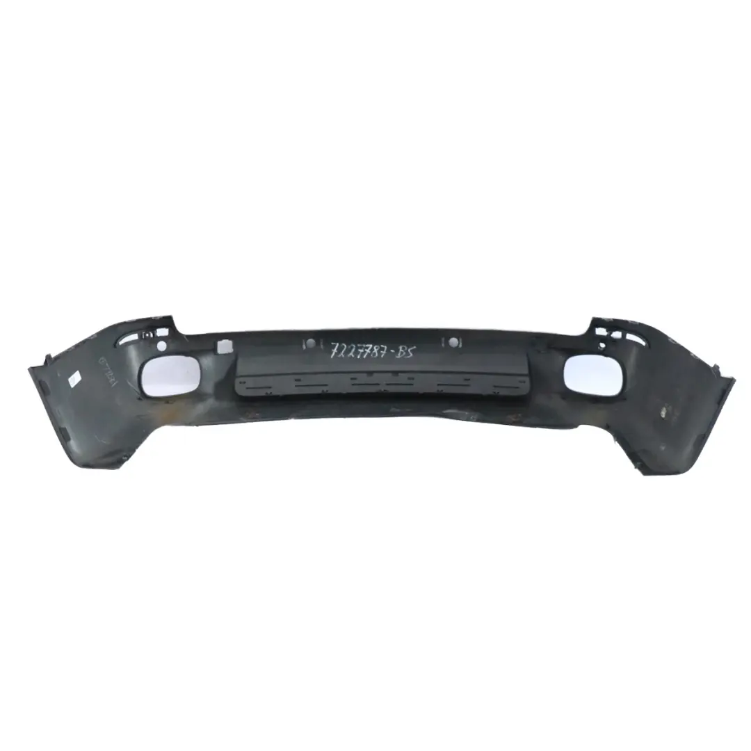 BMW X5 E70 LCI Bumper Rear Trim Panel Black Sapphire Metallic - 475