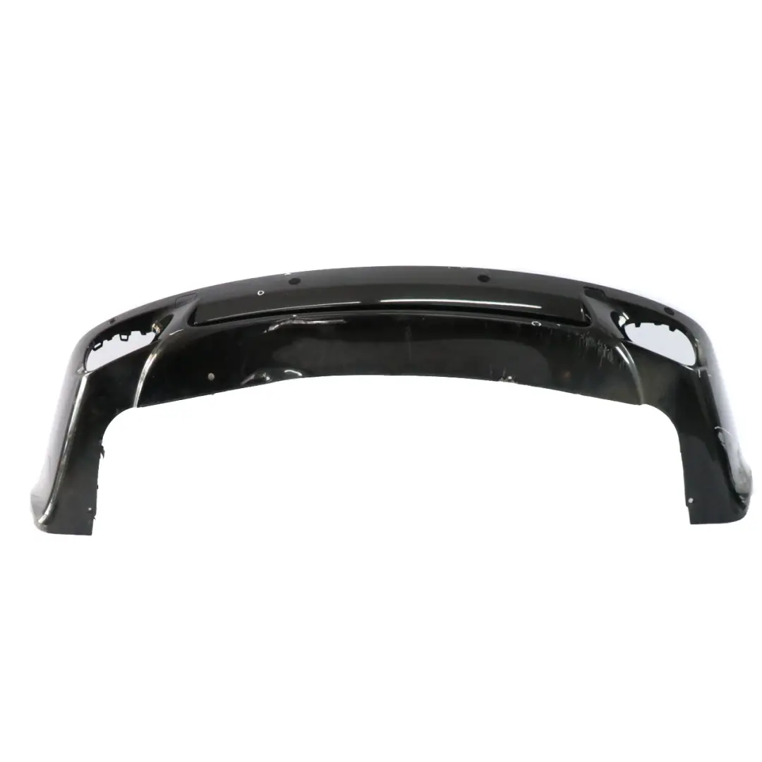 BMW X5 E70 LCI Bumper Rear Trim Panel Black Sapphire Metallic - 475