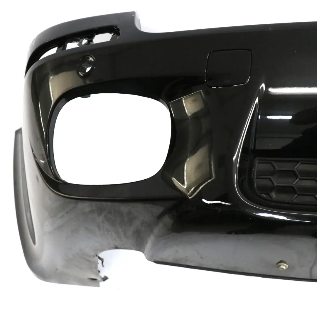 BMW X5 E70 LCI Bumper Rear Trim Panel Black Sapphire Metallic - 475