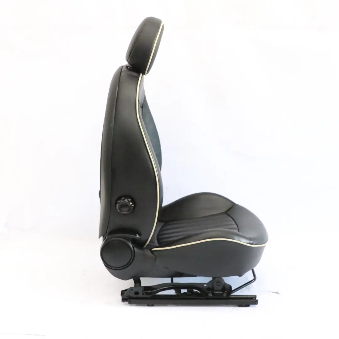 Asiento Delantero Mini R55 R56 Sport Cuero Negro Lado Izquierdo