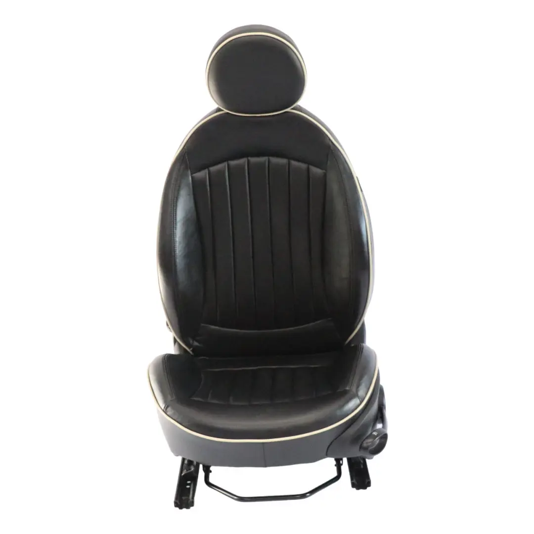 Asiento Delantero Mini R55 R56 Sport Cuero Negro Lado Izquierdo