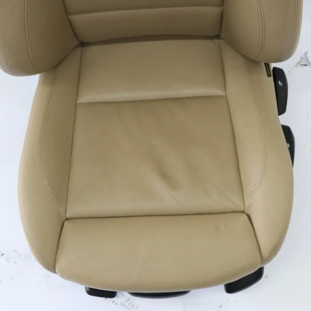 Asiento Delantero BMW E90 E91 Sport Izquierdo Calefactable Cuero Dakota Beige