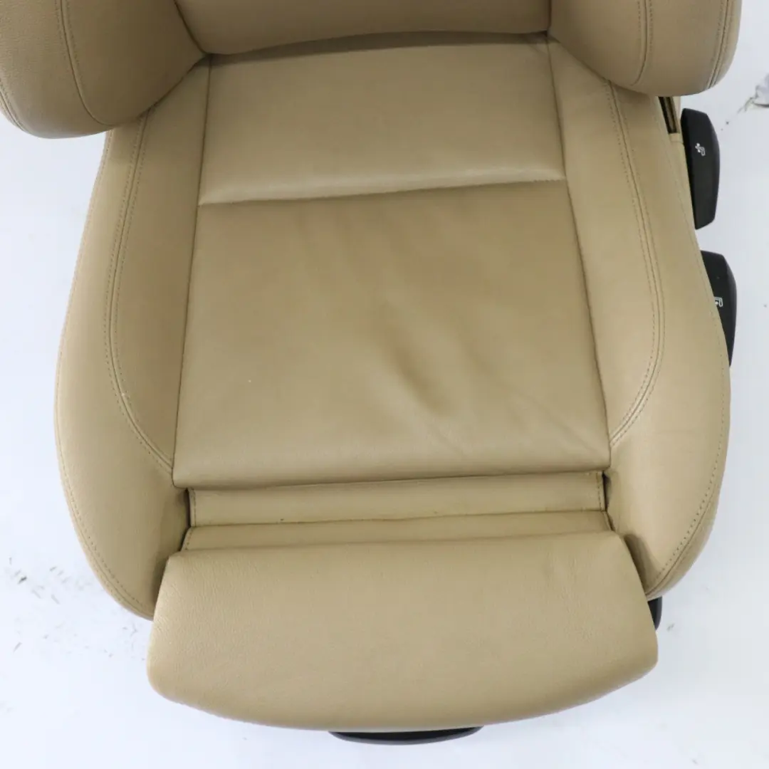 Asiento Delantero BMW E90 E91 Sport Izquierdo Calefactable Cuero Dakota Beige