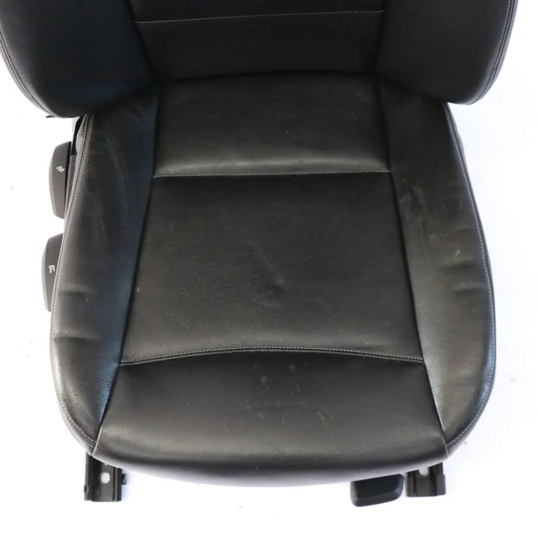 BMW F25 Front Right O/S Seat Heated Leather Nevada Black Interior 7255656