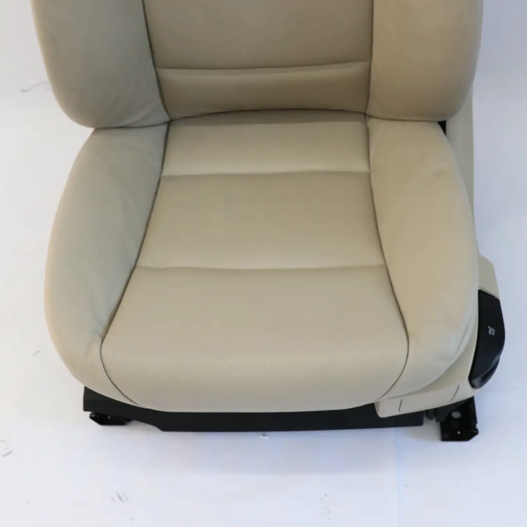 Asiento Delantero BMW F10 Izquierdo Calefaccionado Cuero Dakota Oyster Lumbar