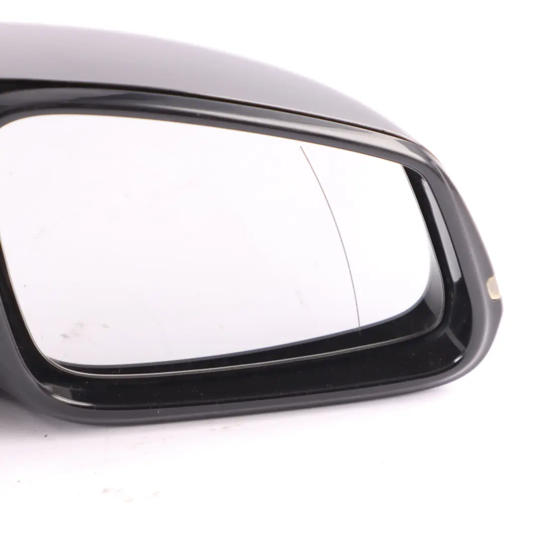 BMW F21 Mirror Wing Set Left Right N/O/S High Gloss Heated 6 PINS Heated Black