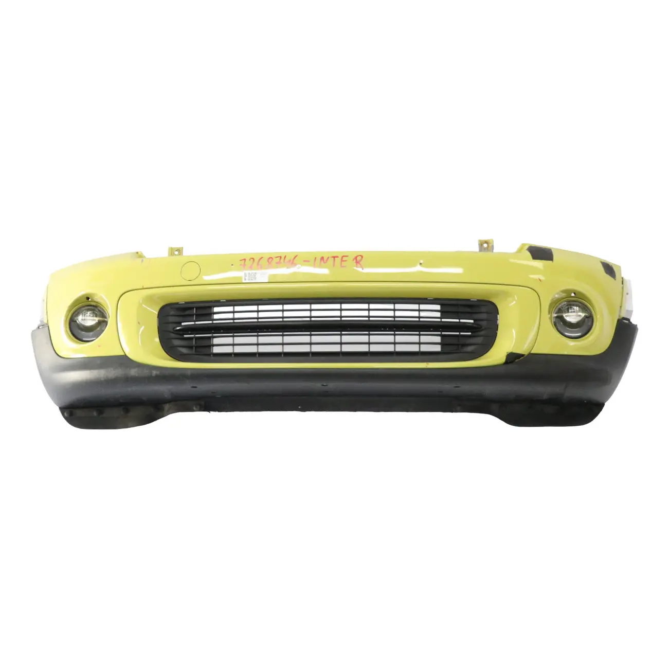 Front Bumper Mini R55 R56 LCI Complete Trim Panel Interchange Yellow - A95