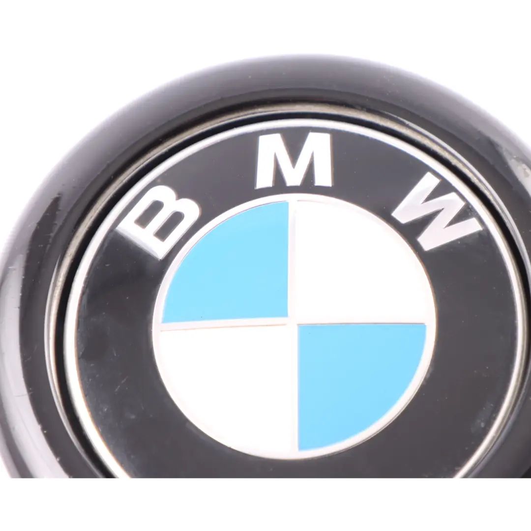 Trunk Emblem BMW F20 F21 Tailgate Boot Lid Button Rear Opener Black 7270728