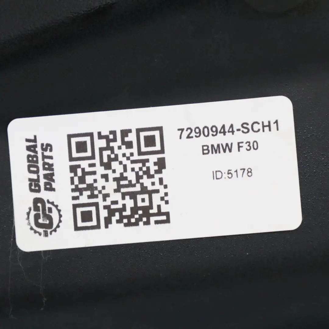 BMW F30 F31 F32 Maska Pokrywa Silnika Schwarz 2 Czarny - 668