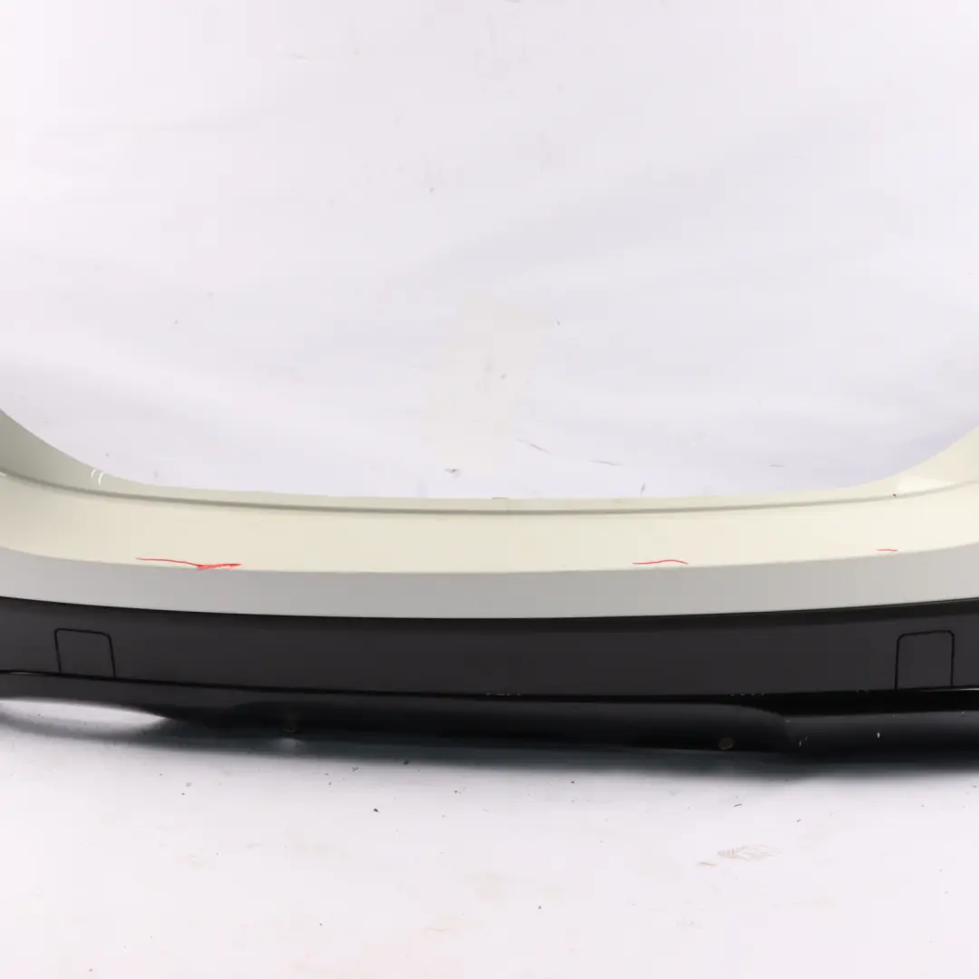 Bumper Rear BMW X1 E84 Trim Panel PDC S Line Alpinweiss Alpine White - 300