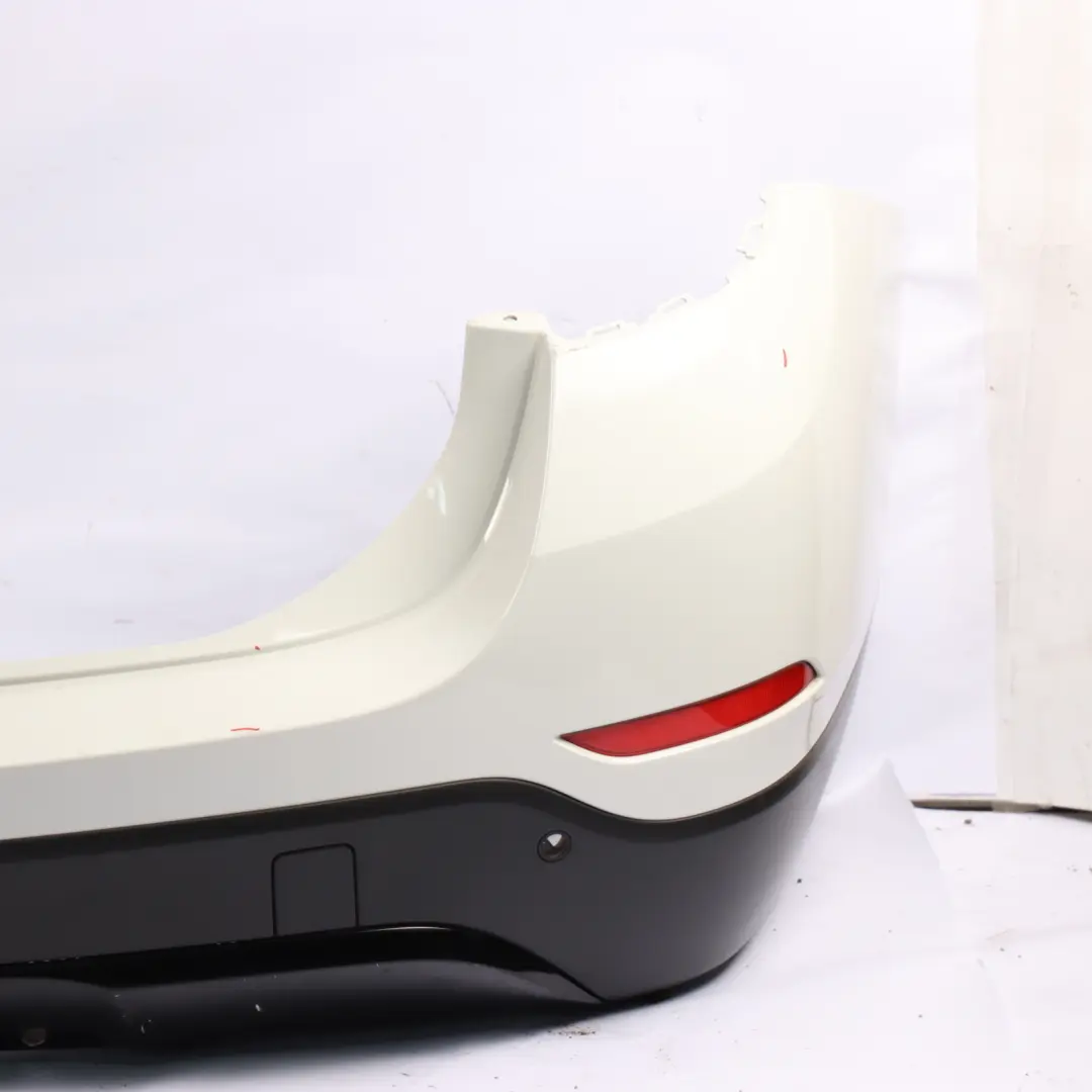 Bumper Rear BMW X1 E84 Trim Panel PDC S Line Alpinweiss Alpine White - 300