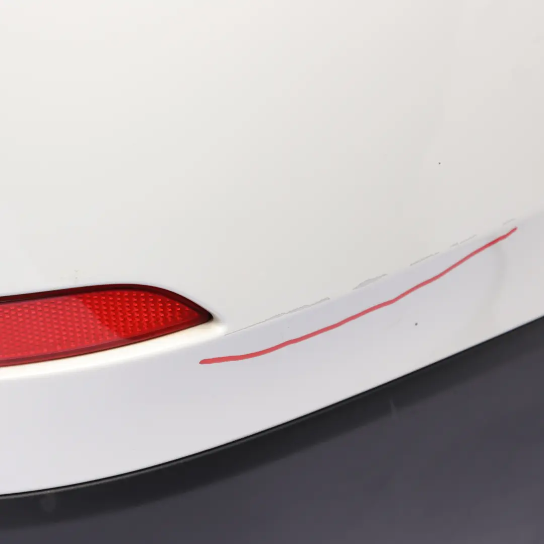 Bumper Rear BMW X1 E84 Trim Panel PDC S Line Alpinweiss Alpine White - 300