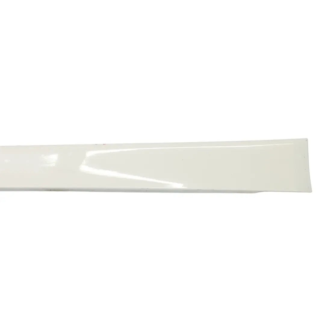 BMW F36 Faldón lateral Sill Strip Derecho Alpinweiss 3 Alpine White - 300