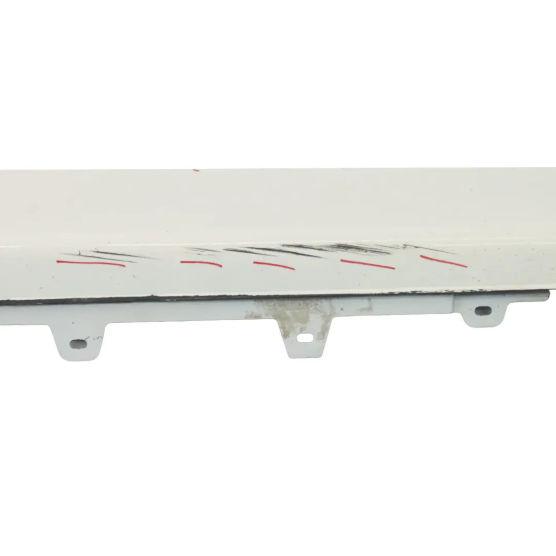 BMW F36 Faldón lateral Sill Strip Derecho Alpinweiss 3 Alpine White - 300