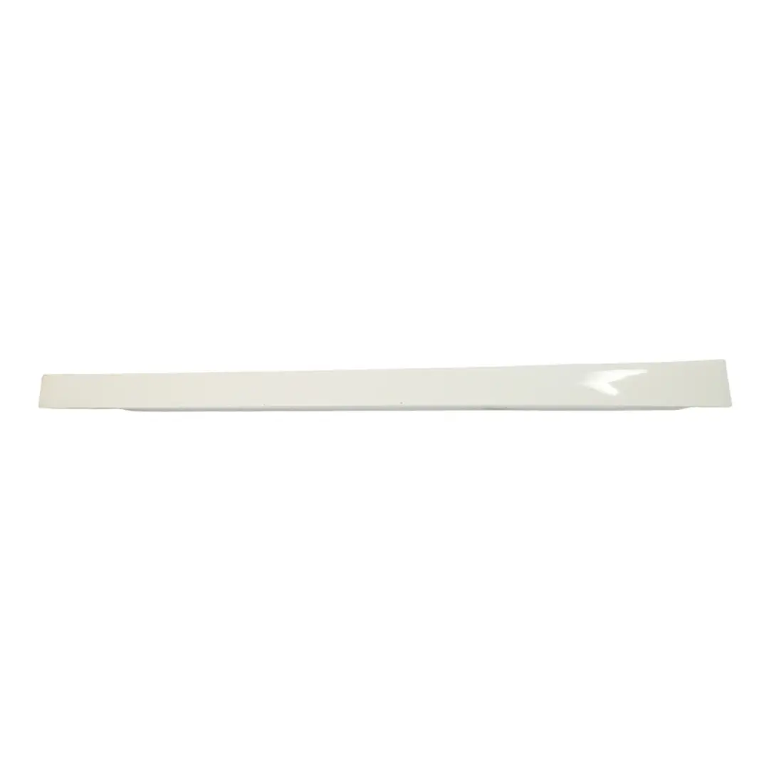 BMW F36 Faldón lateral Sill Strip Derecho Alpinweiss 3 Alpine White - 300