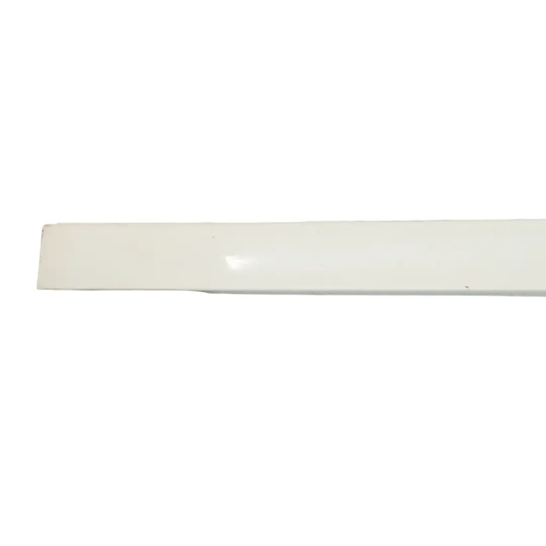 BMW F36 Faldón lateral Sill Strip Derecho Alpinweiss 3 Alpine White - 300