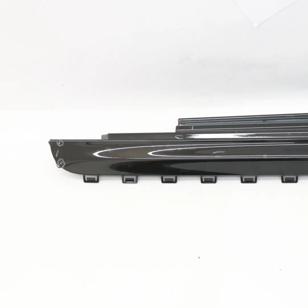 Mini F55 Side Skirt Left N/S JCW Sill Cover Rocker Panel Midnight Black - A94