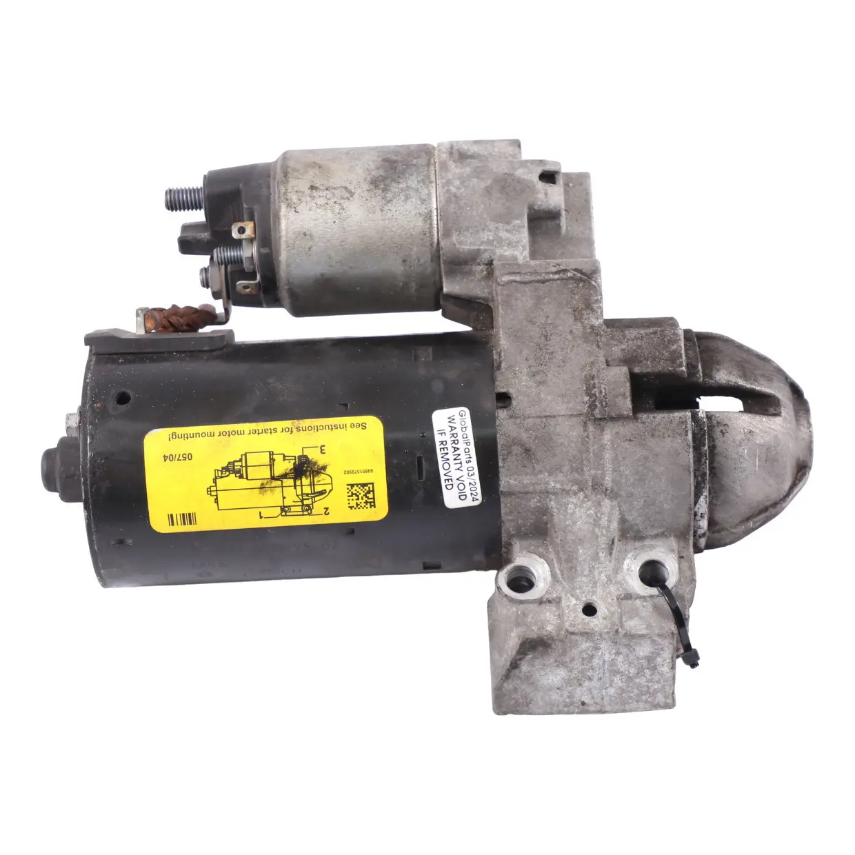 Motor arranque BMW E60N E61N E81 E82 E84 E87N E90 E91 N47 Diesel Motor arranque