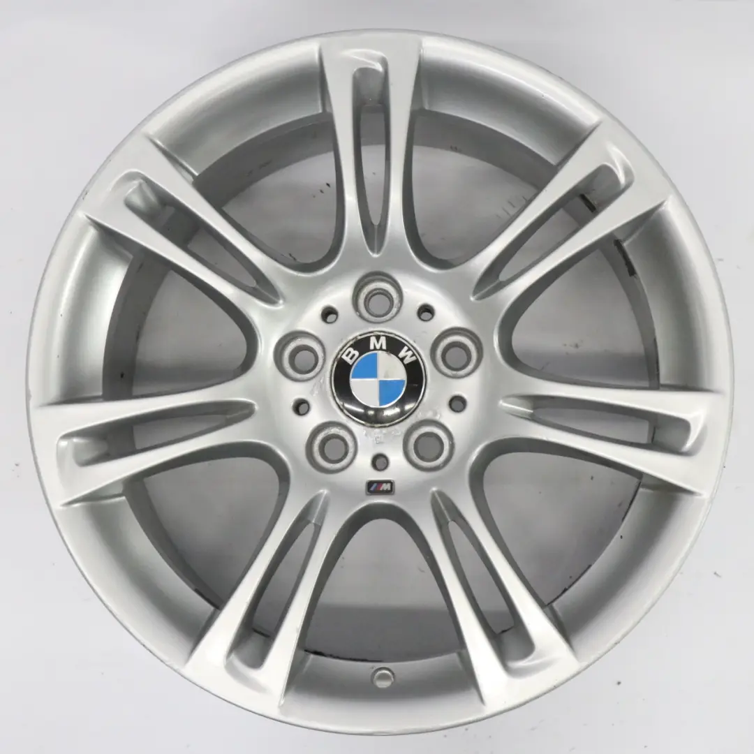 BMW F10 F11 F12 llanta Aleación Plata M Doble Radio 350 9J 18" ET:44 7842651