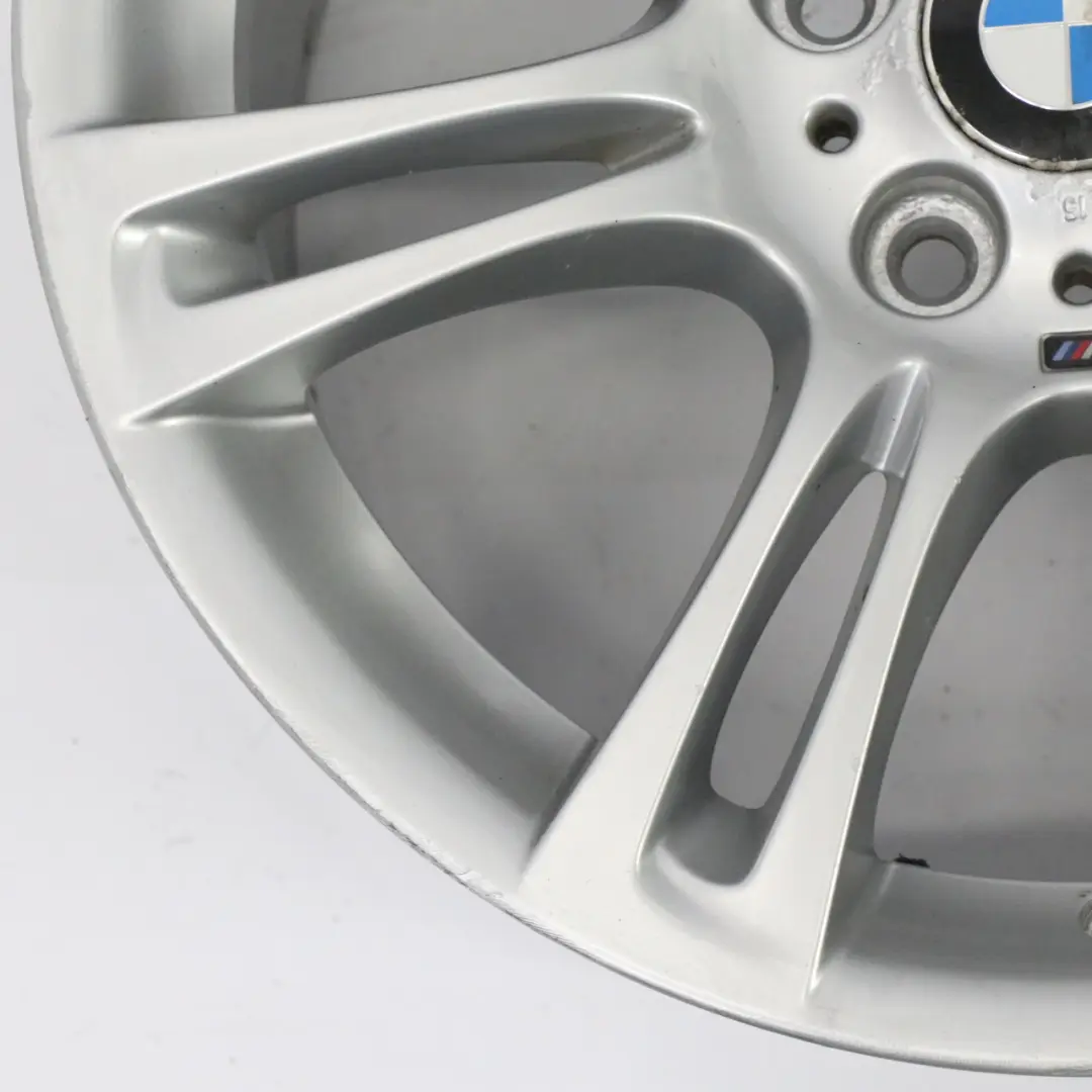 BMW F10 F11 F12 llanta Aleación Plata M Doble Radio 350 9J 18" ET:44 7842651