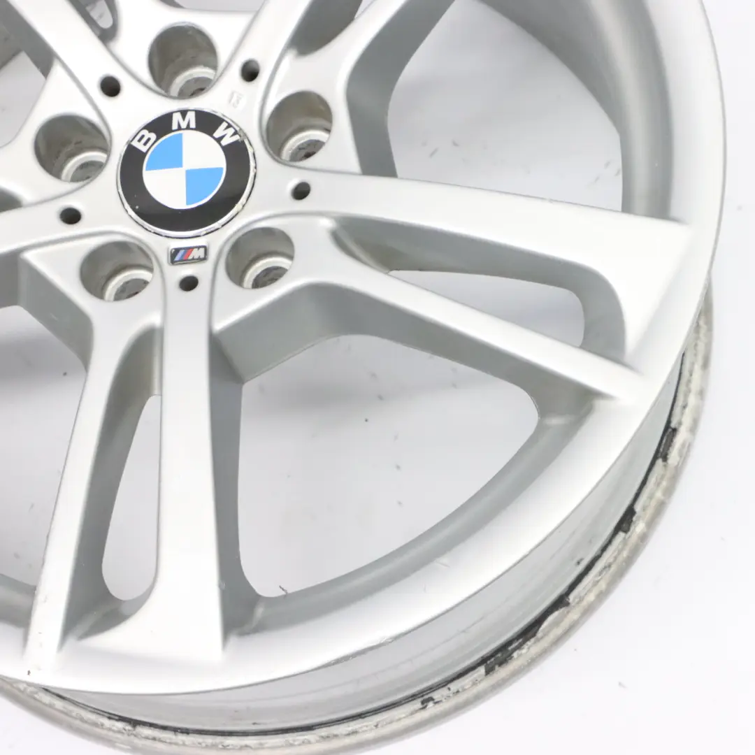 BMW X3 F25 Front Silver Wheel Rim Alloy 19" M Double Spoke 369 8,5J 7844250