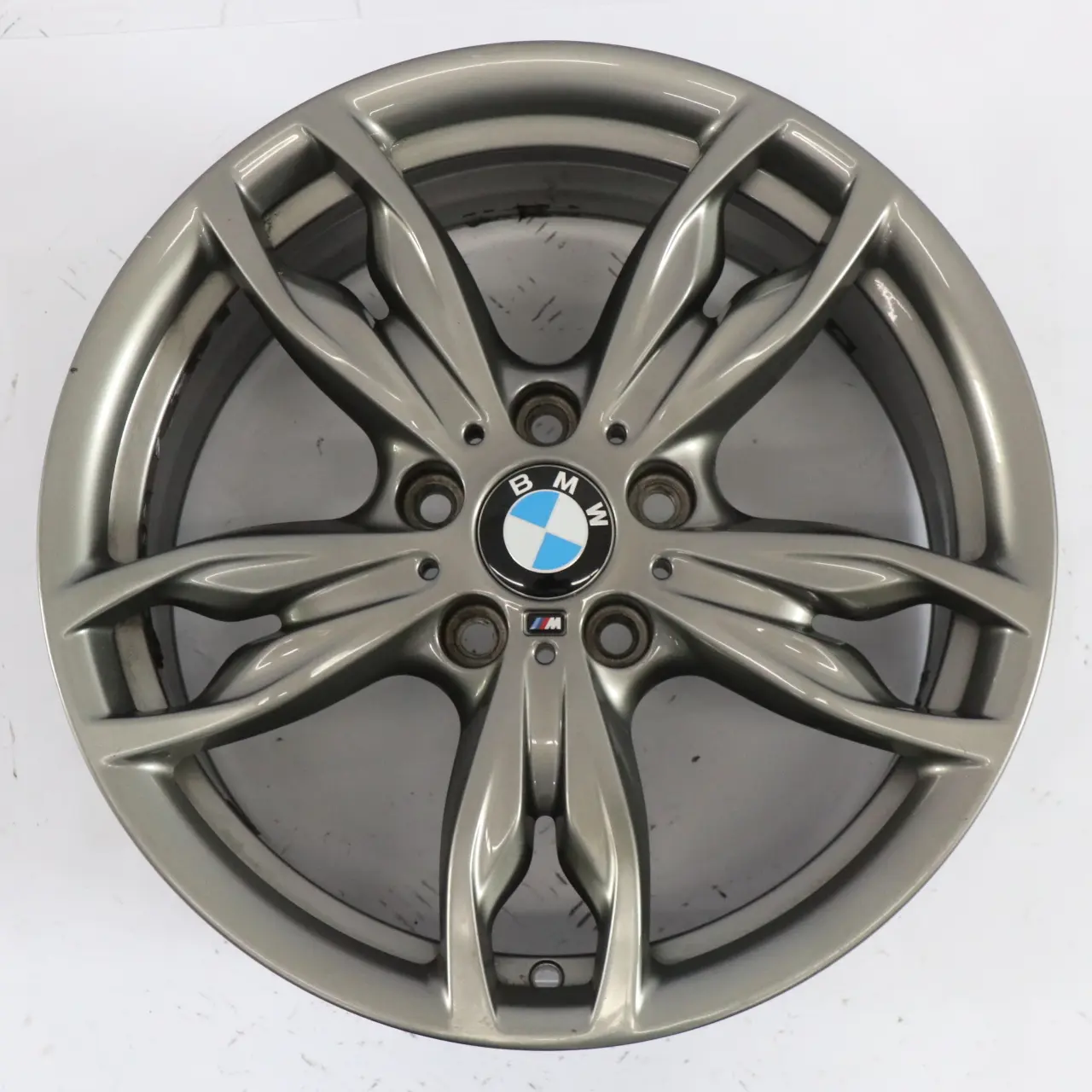 BMW F20 Front Ferric Grey Wheel Alloy Rim 18" M Double Spoke 436 7,5J 7845870