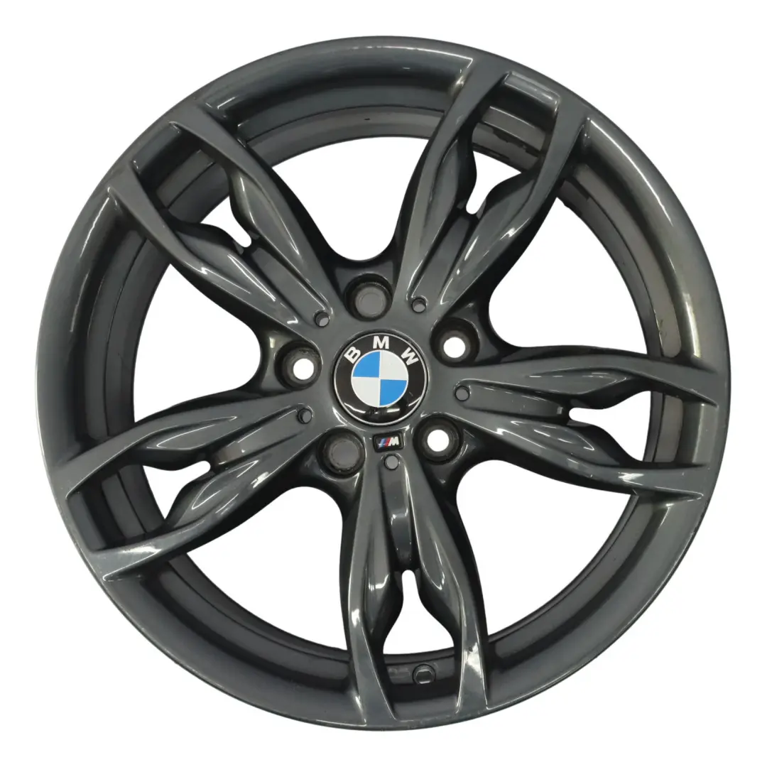 BMW F20 F21 Gris Llanta de aleación M Doble Radio 436 18" 7,5J ET:45 7847413