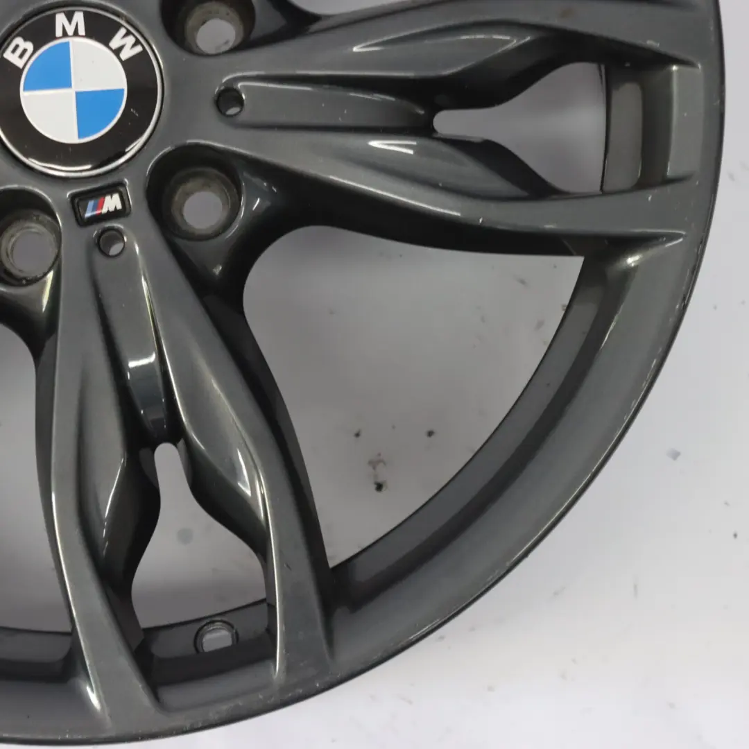 BMW F20 F21 Gris Llanta de aleación M Doble Radio 436 18" 7,5J ET:45 7847413