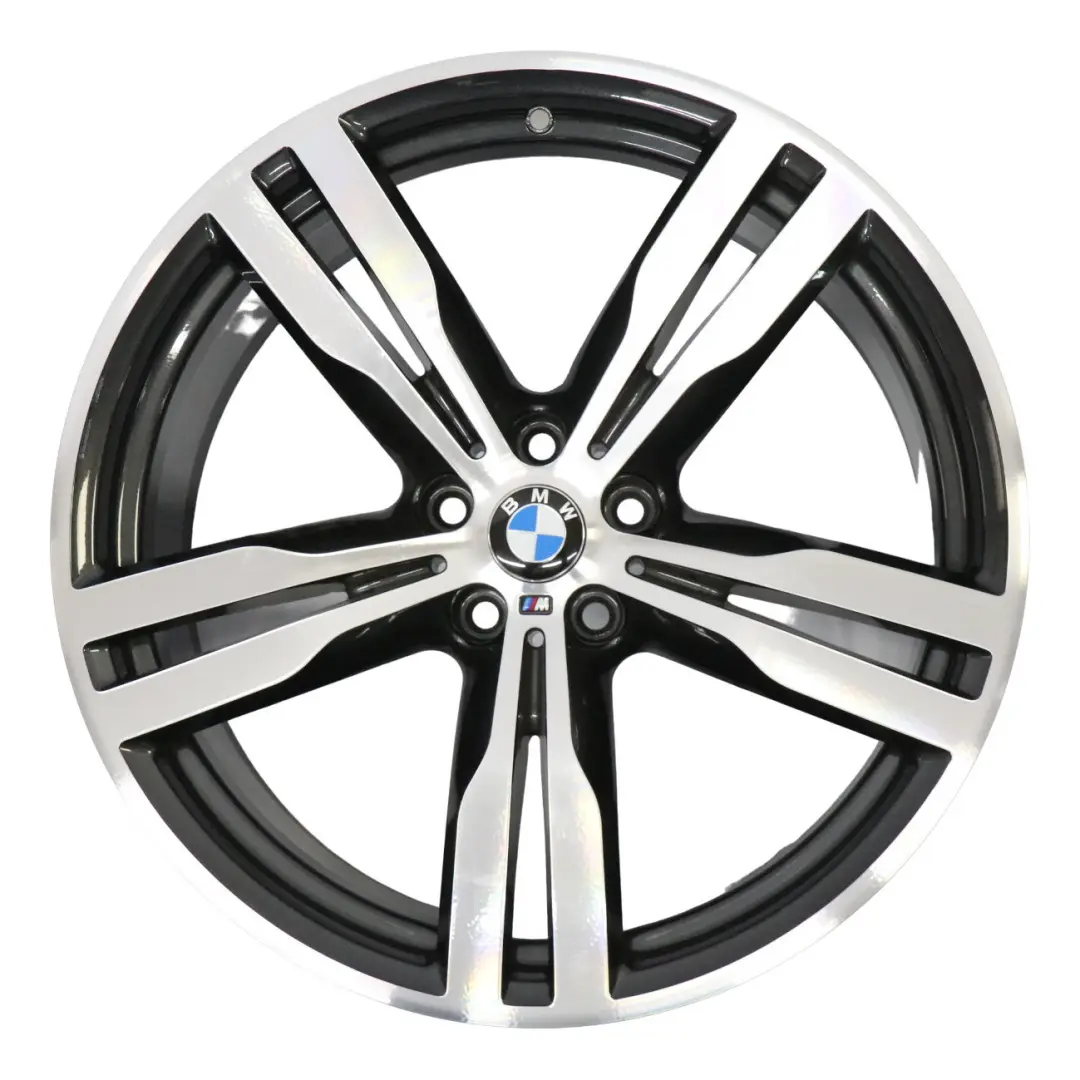 BMW G11 G12 Wheel Alloy Rim Ferricgrey 8,5J 20" ET:25 M Double Spoke 648 7850581